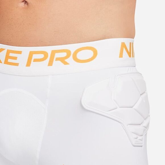 Nike Pro Hyperstrong Padded Football Shorts XL White Gold Dri-Fit Protective New - Picture 6 of 16